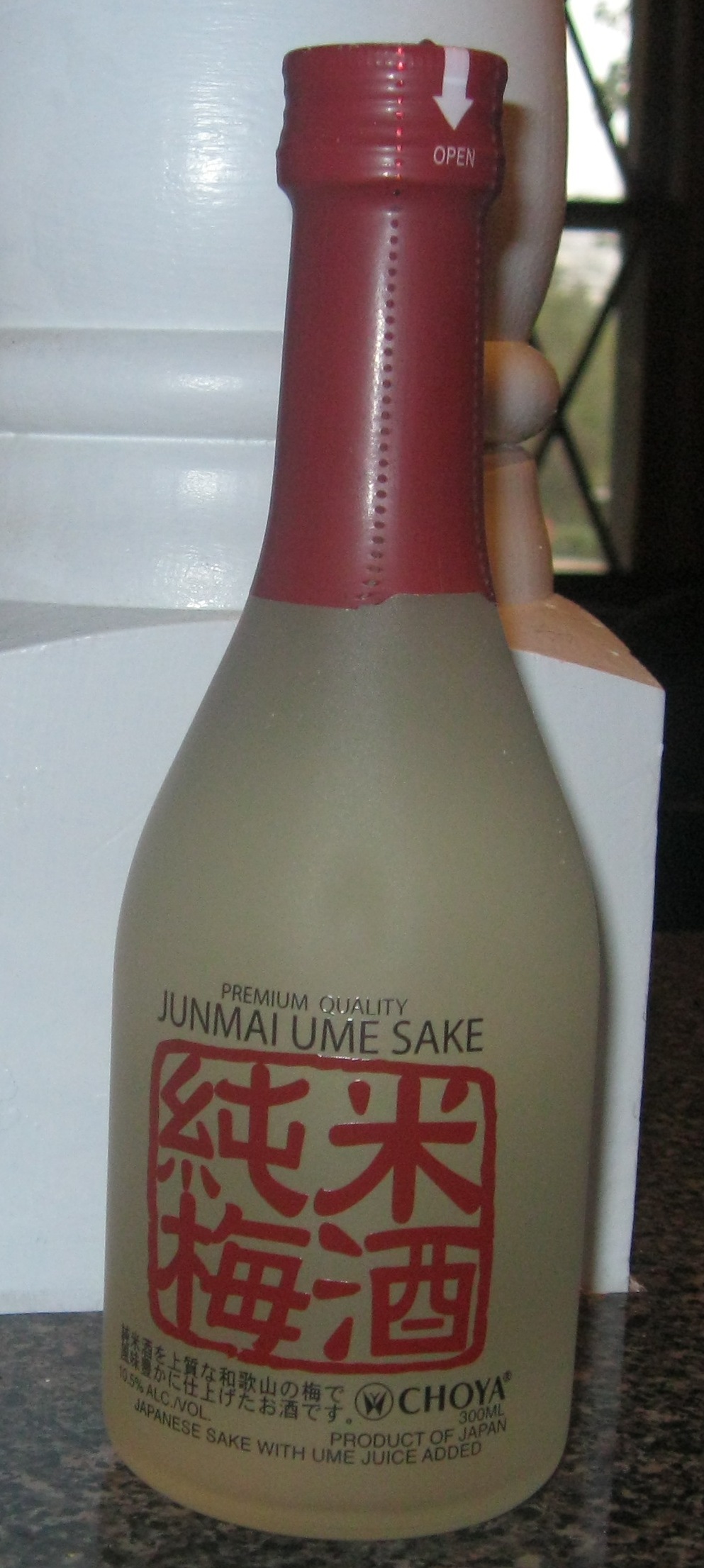 choya s junmai ume sake is a premium flavored sake flavored with ume ...